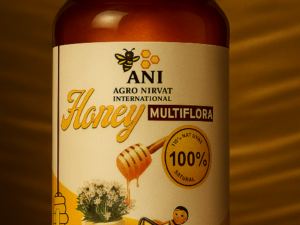 Pure Multiflora Honey – 100% Natural & Raw Wildflower Honey from India