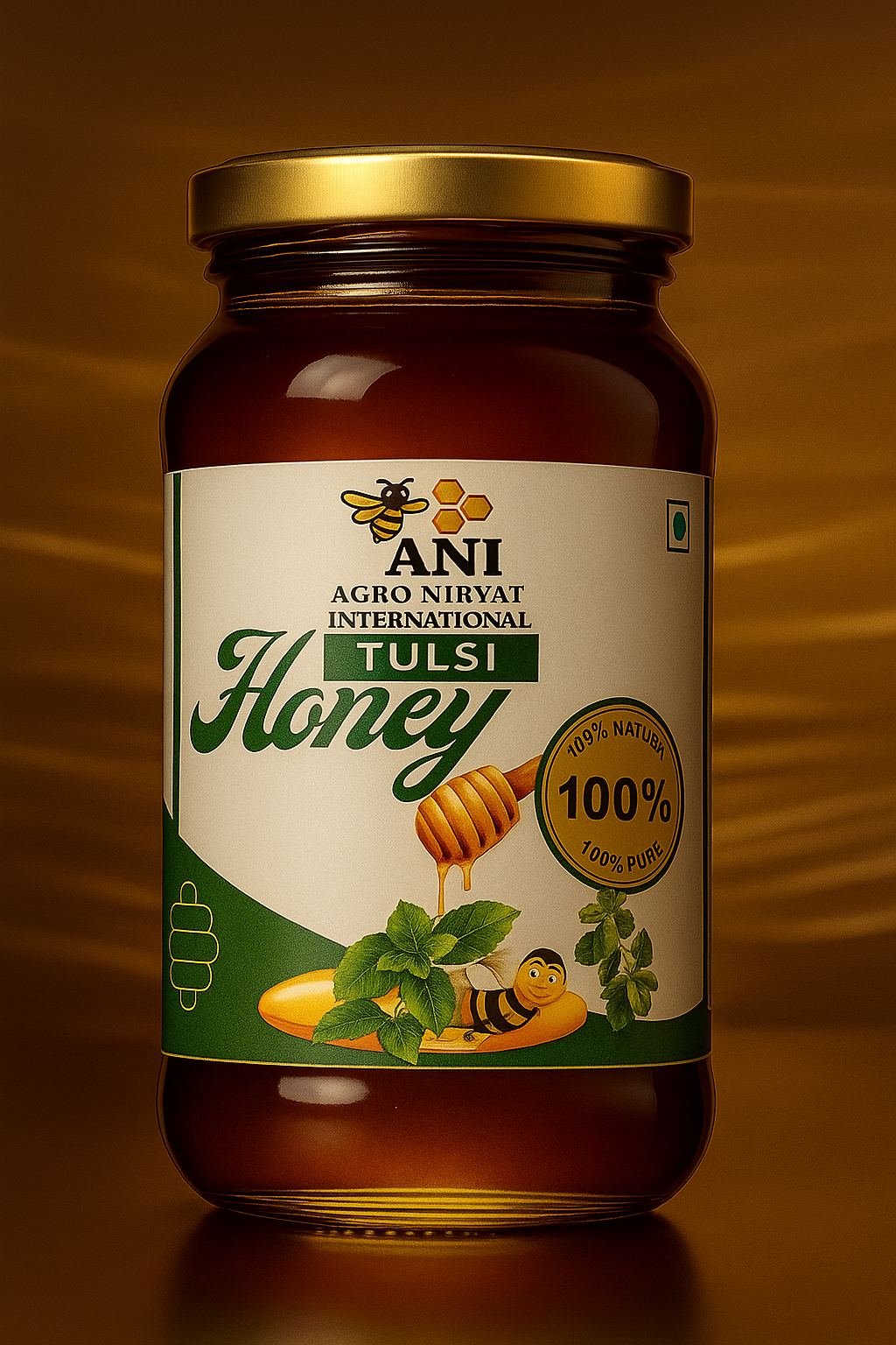 Pure Tulsi Honey – Ayurvedic Immunity Booster