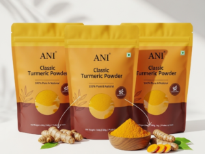 ANI Classic Turmeric Powder – 100% Pure & Natural Haldi for Daily Use